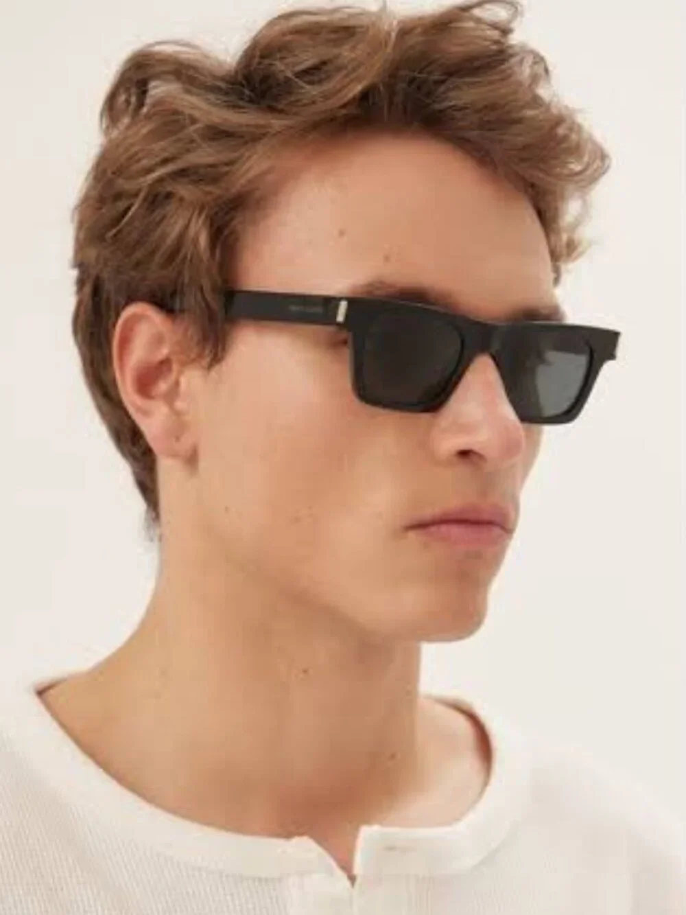 NEW SAINT LAURENT SQUARE SUNGLASSES SL719 001 BLACK UNISEX SL 719 001 EYEWEAR